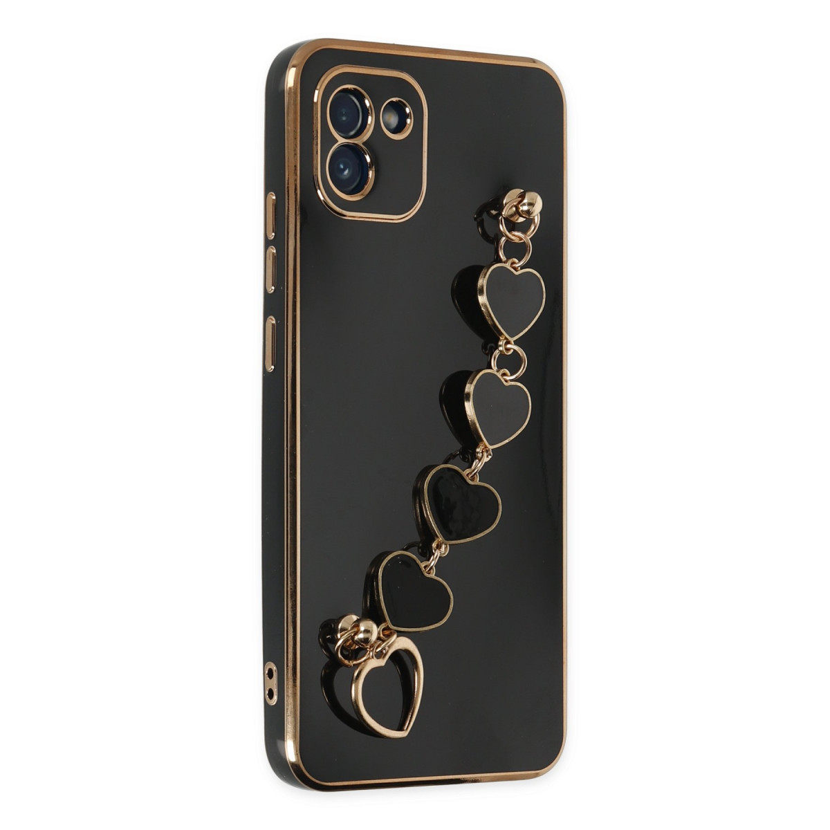 Newface Samsung Galaxy A03 Kılıf Esila Silikon - Siyah — görsel 11