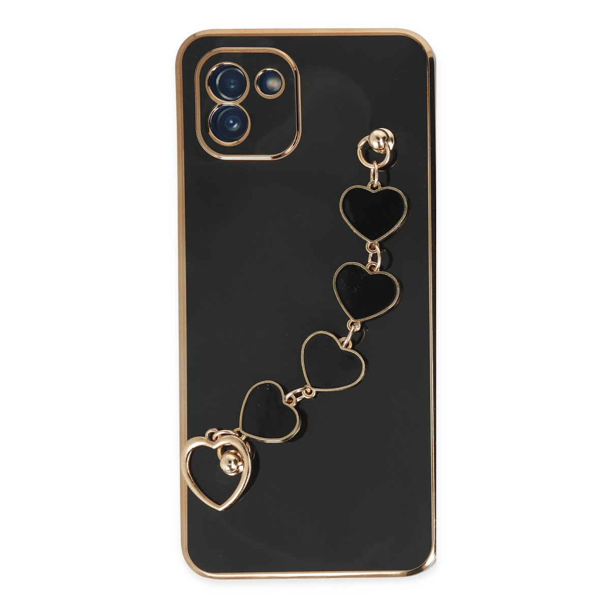 Newface Samsung Galaxy A03 Kılıf Esila Silikon - Siyah — görsel 12