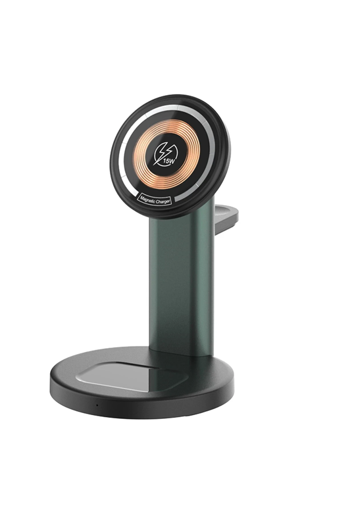 Newface S36-A 3in1 Kablosuz Şarj Masaüstü Set - Siyah