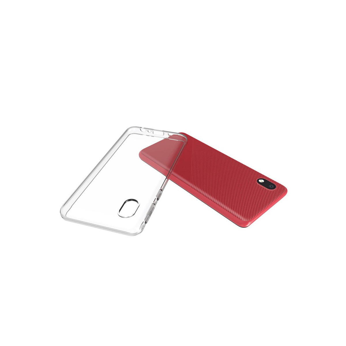 Newface Samsung Galaxy A01 Core Kılıf Deluxe 2mm Şeffaf Silikon — görsel 8