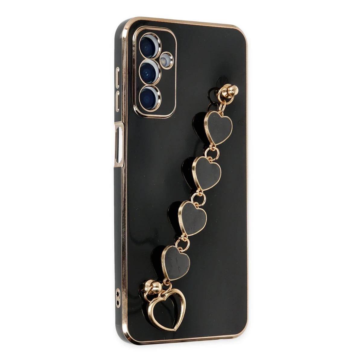 Newface Samsung Galaxy M23 Kılıf Esila Silikon - Siyah — görsel 6