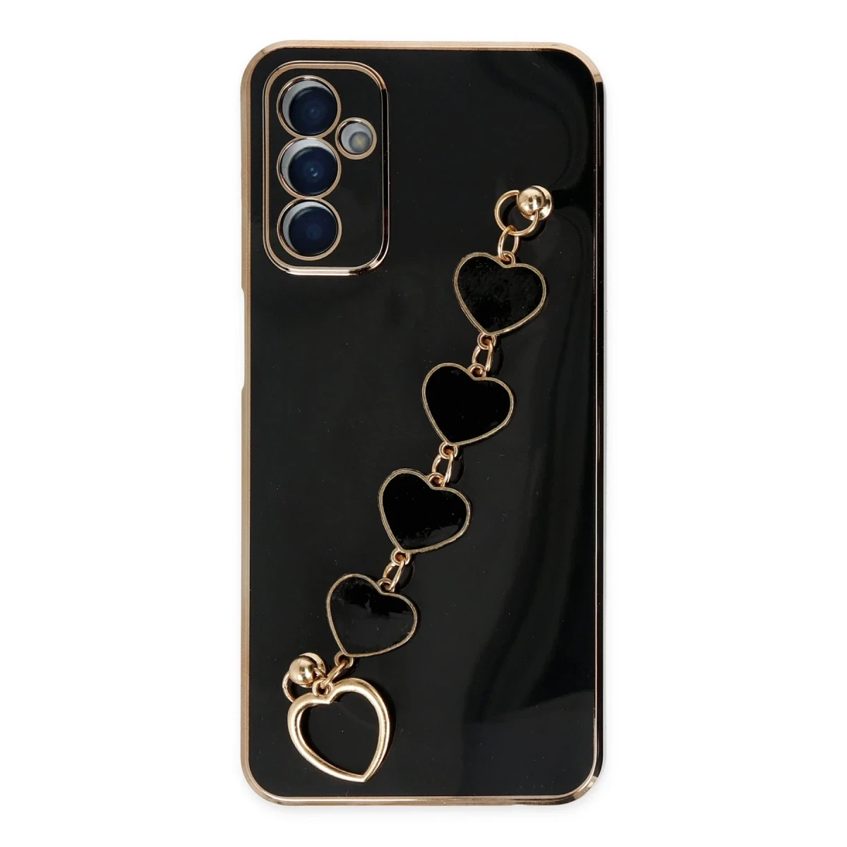 Newface Samsung Galaxy M23 Kılıf Esila Silikon - Siyah — görsel 7