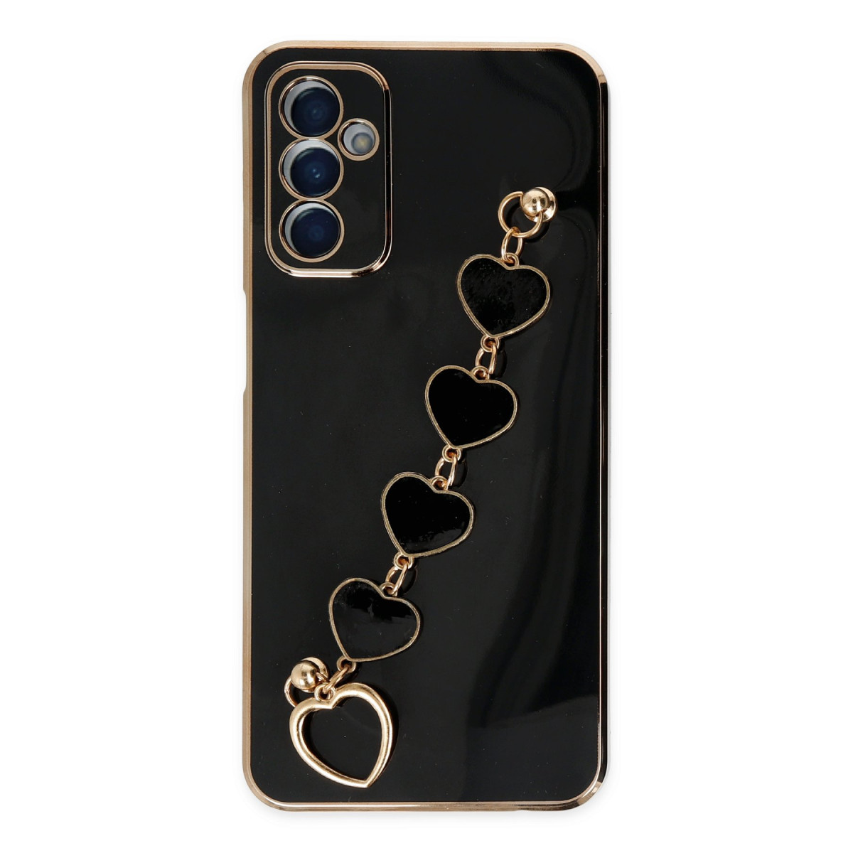 Newface Samsung Galaxy M23 Kılıf Esila Silikon - Siyah — görsel 12