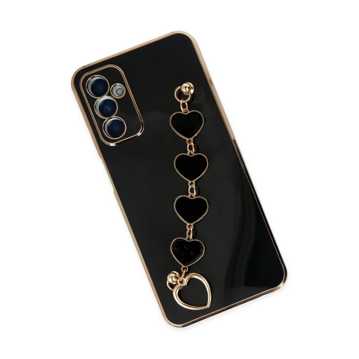 Newface Samsung Galaxy M23 Kılıf Esila Silikon - Siyah — görsel 8