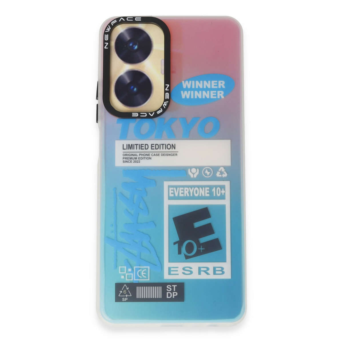 Newface Realme C55 Kılıf Estoril Desenli Kapak - Estoril - 1 — görsel 9