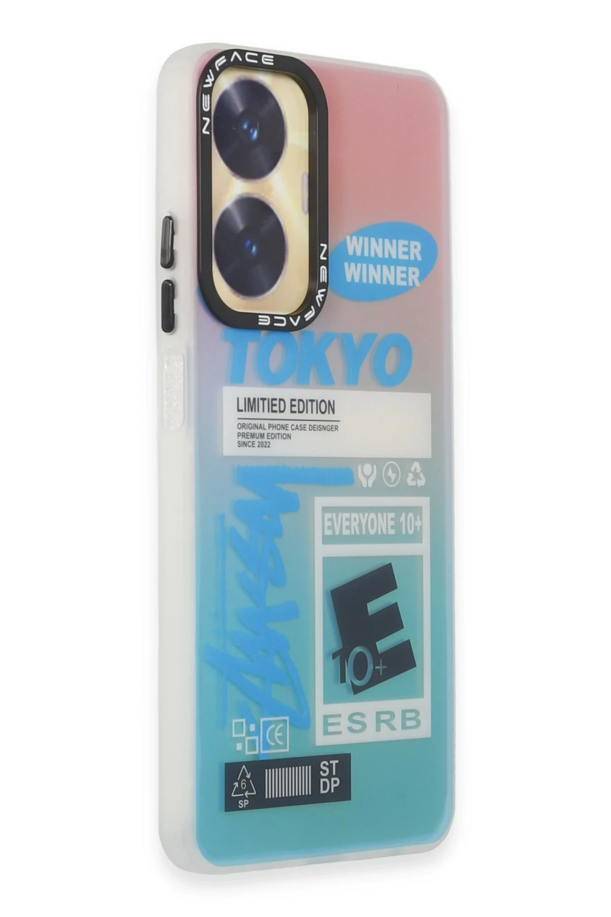 Newface Realme C55 Kılıf Estoril Desenli Kapak - Estoril - 1 — görsel 2