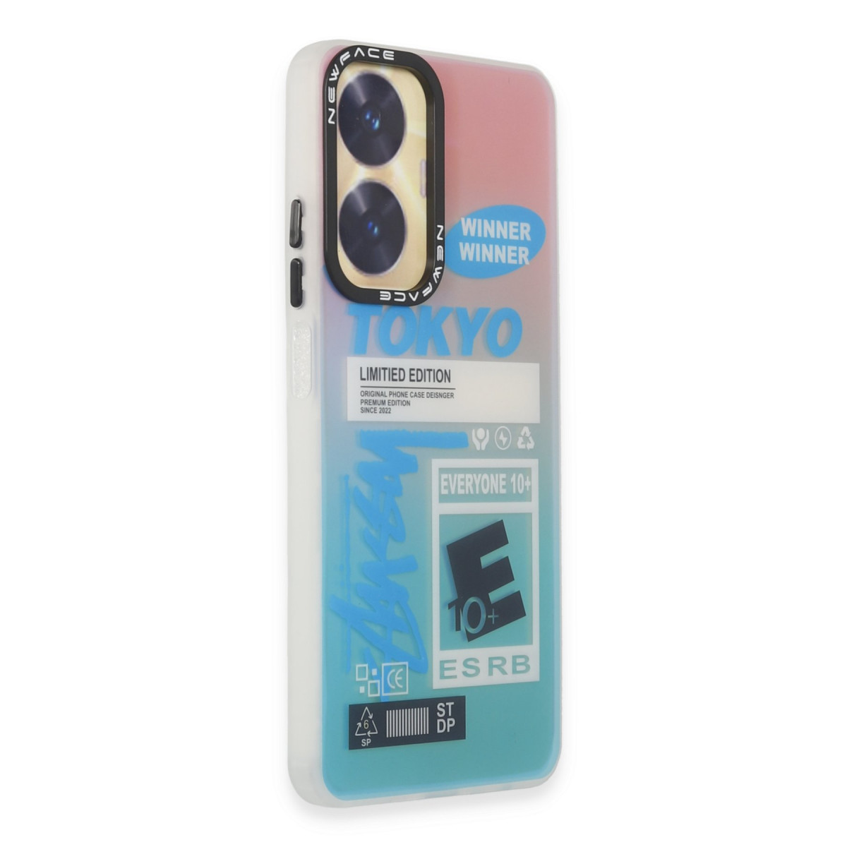 Newface Realme C55 Kılıf Estoril Desenli Kapak - Estoril - 1 — görsel 10