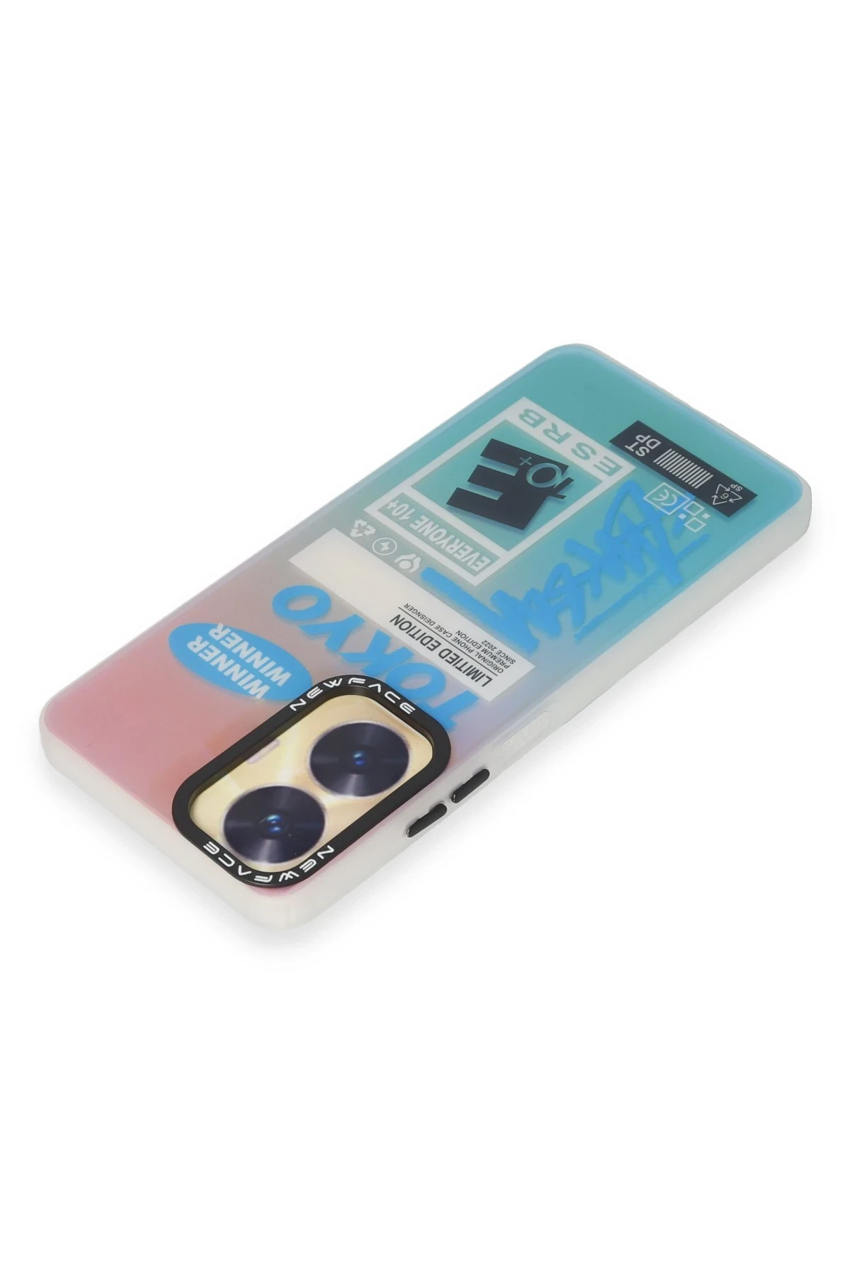 Newface Realme C55 Kılıf Estoril Desenli Kapak - Estoril - 1 — görsel 3