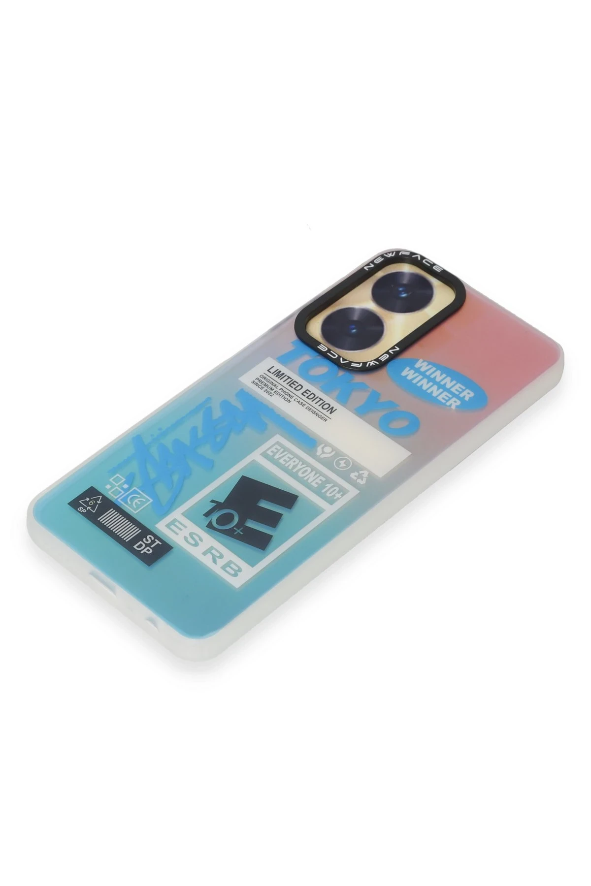 Newface Realme C55 Kılıf Estoril Desenli Kapak - Estoril - 1 — görsel 4