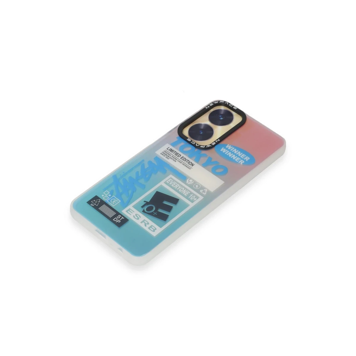 Newface Realme C55 Kılıf Estoril Desenli Kapak - Estoril - 1 — görsel 8
