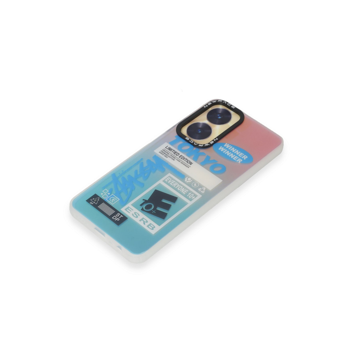 Newface Realme C55 Kılıf Estoril Desenli Kapak - Estoril - 1 — görsel 12