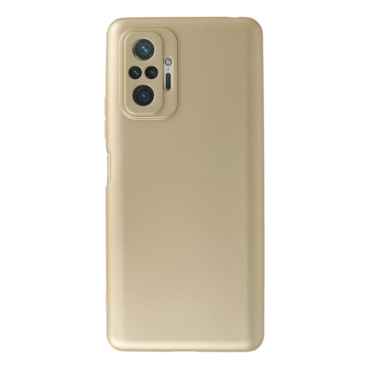 Newface Xiaomi Redmi Note 10 Pro Kılıf First Silikon - Gold — görsel 7