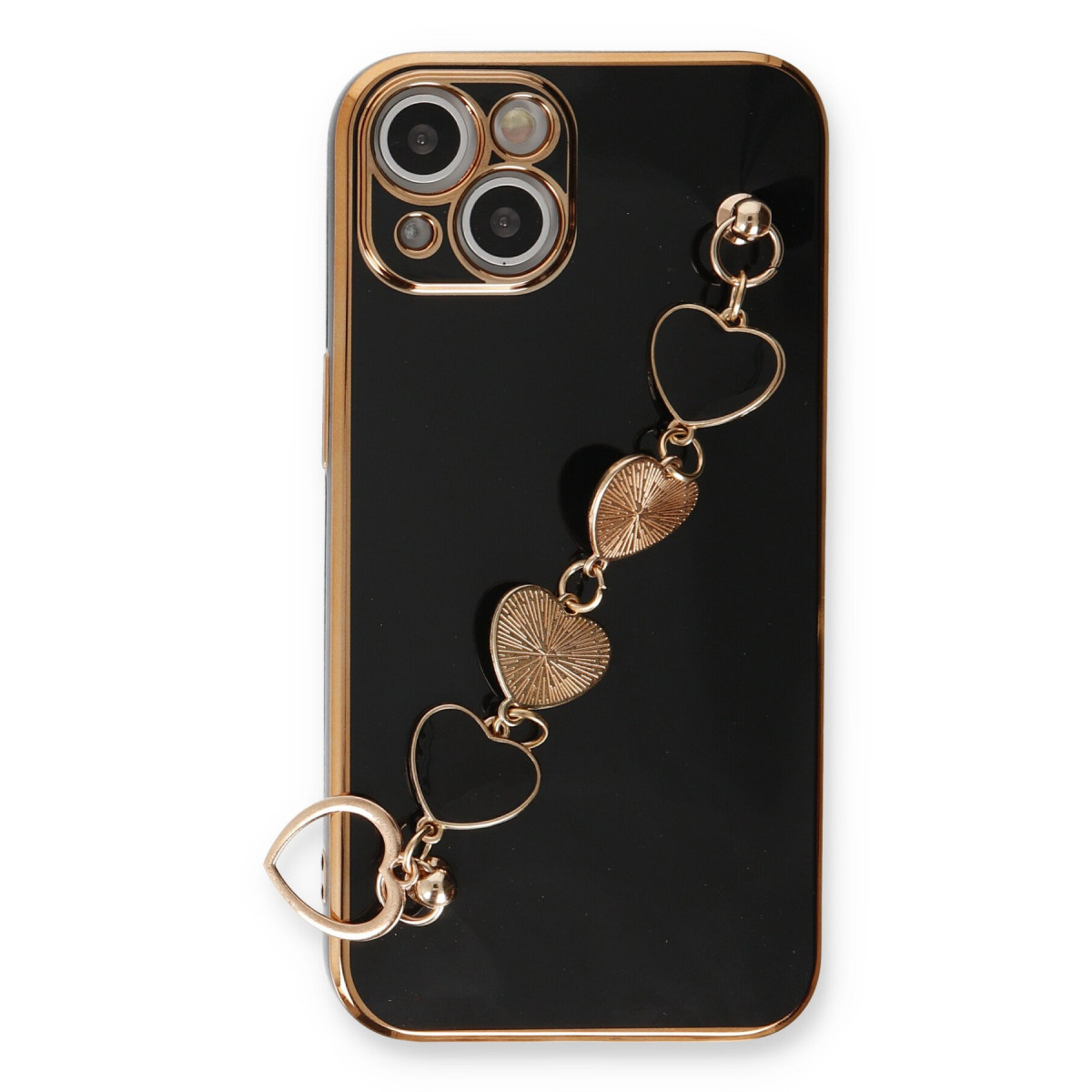Newface Apple iPhone 14 Kılıf Esila Silikon - Siyah — görsel 8