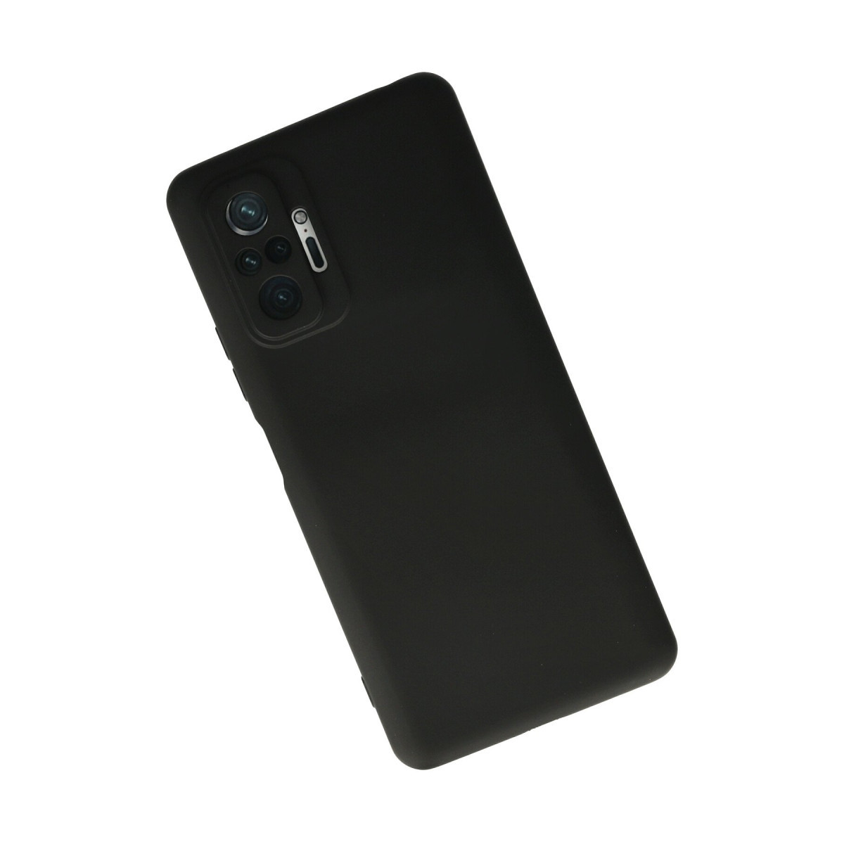 Newface Xiaomi Redmi Note 10 Pro Kılıf Nano içi Kadife Silikon - Siyah — görsel 9
