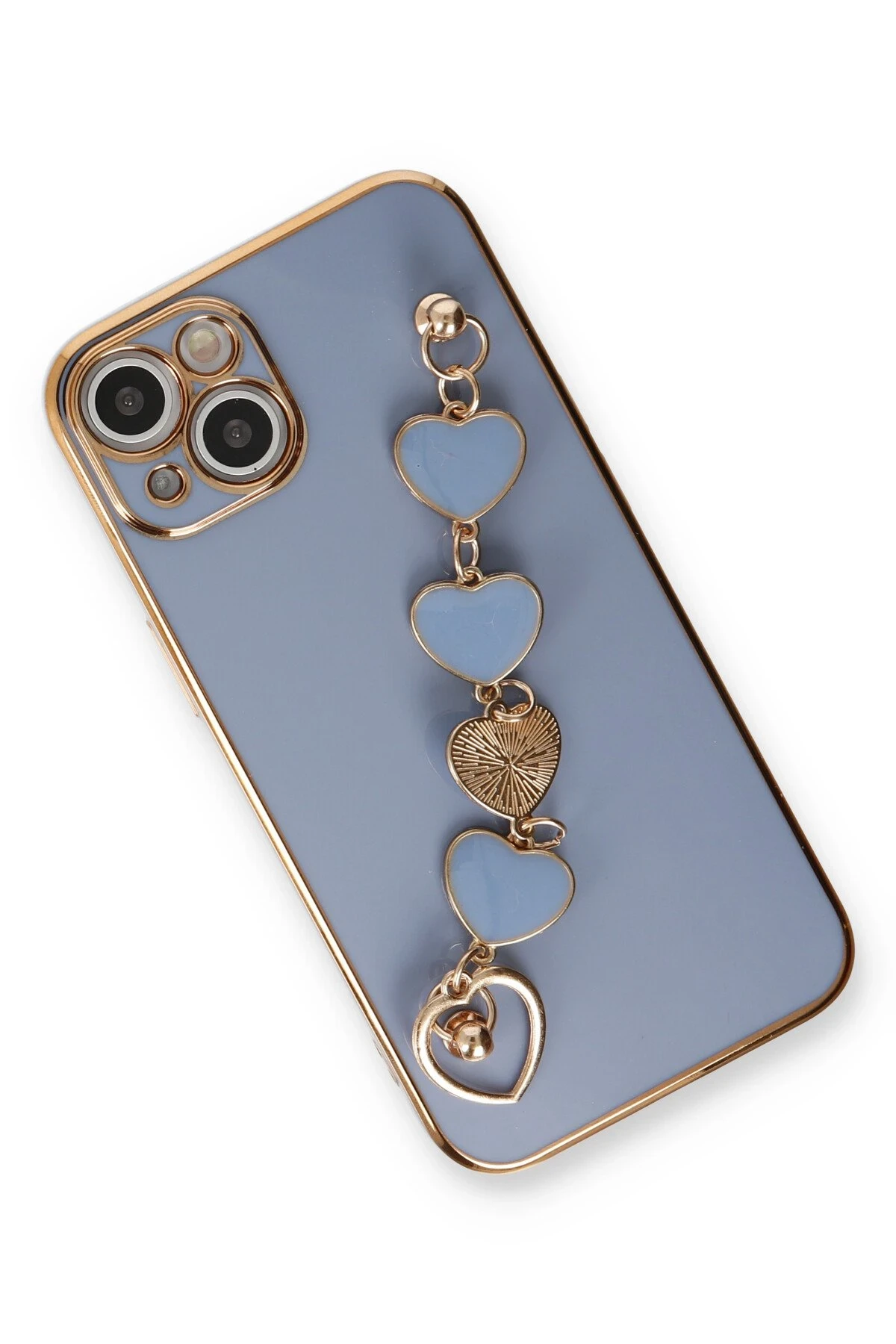 Newface iPhone 14 Kılıf Esila Silikon - Gri