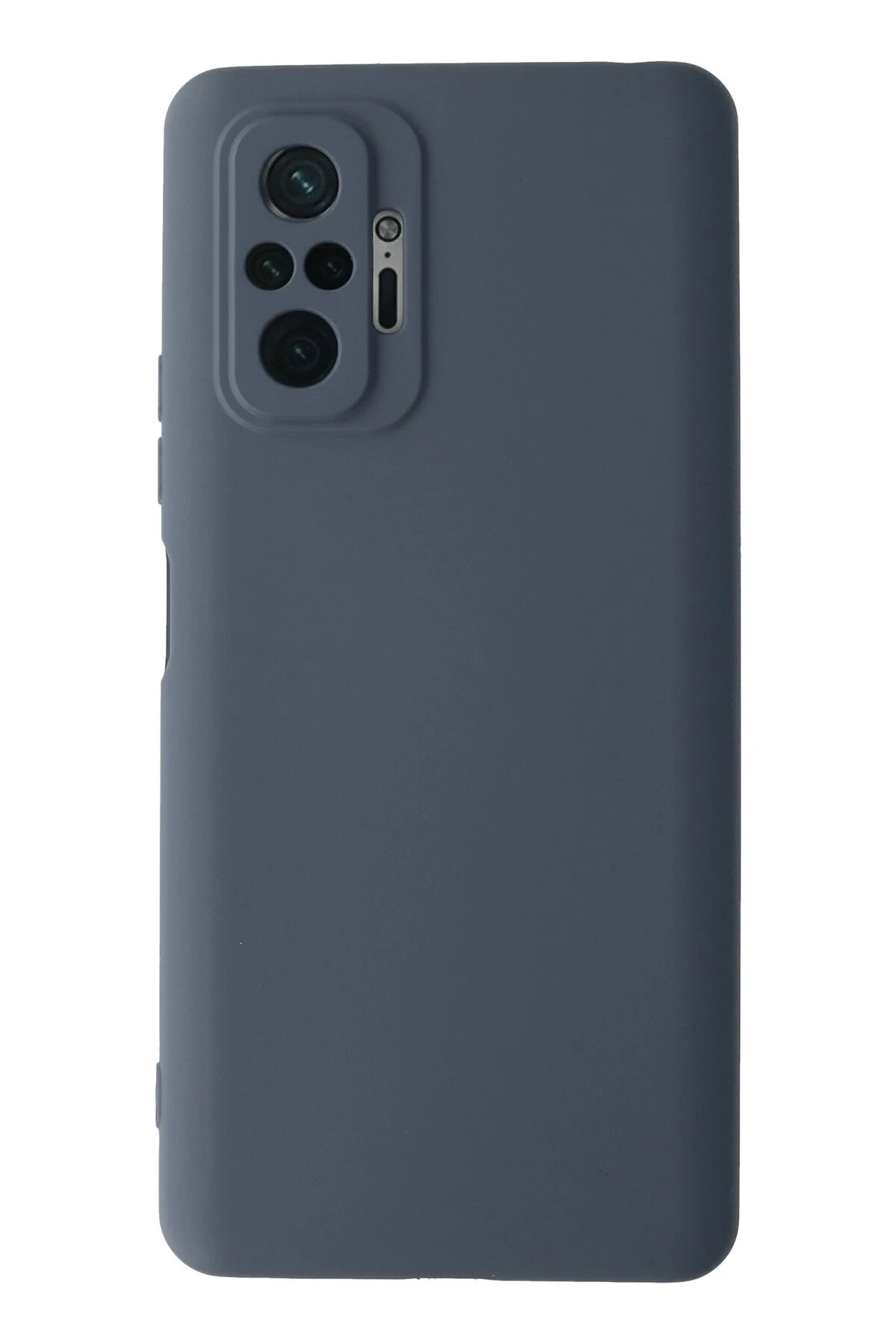 Newface Xiaomi Redmi Note 10 Pro Kılıf Nano içi Kadife Silikon - Gri