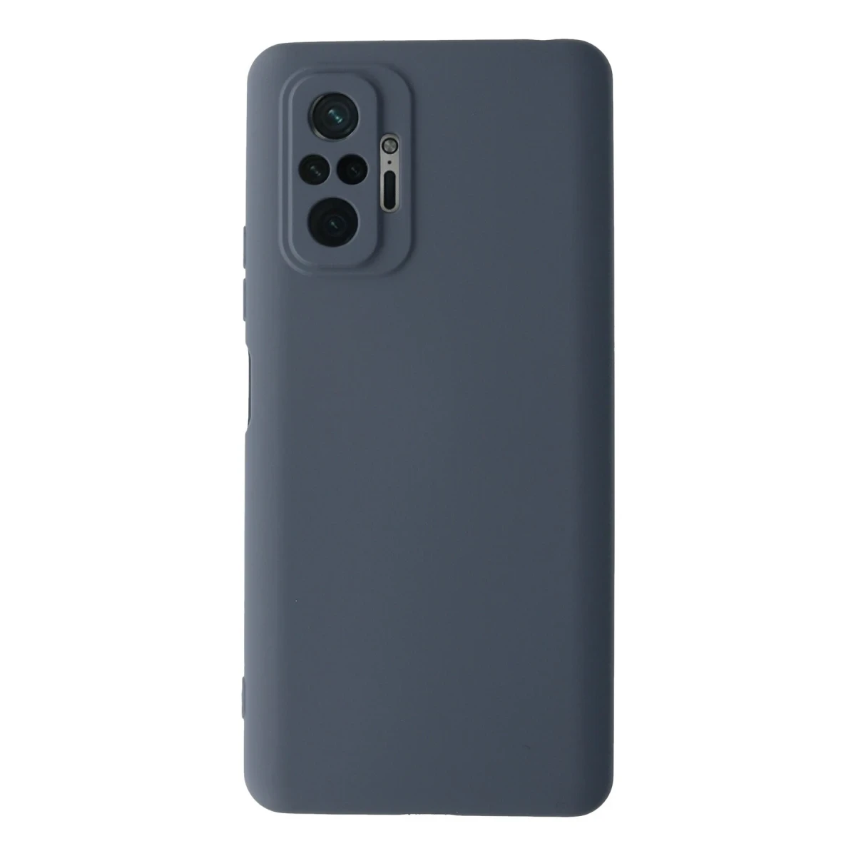 Newface Xiaomi Redmi Note 10 Pro Kılıf Nano içi Kadife Silikon - Gri
