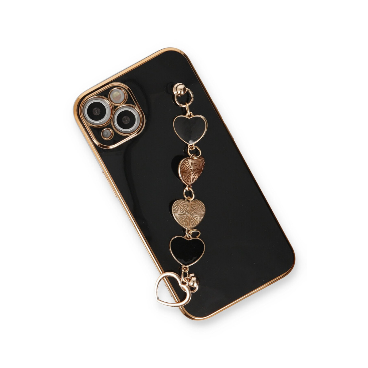 Newface Apple iPhone 14 Plus Kılıf Esila Silikon - Siyah — görsel 9