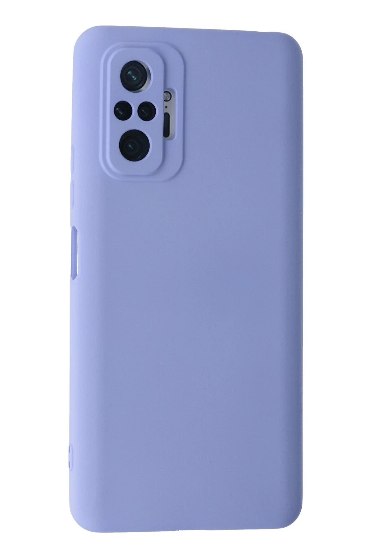 Newface Xiaomi Redmi Note 10 Pro Kılıf Nano içi Kadife Silikon - Lila