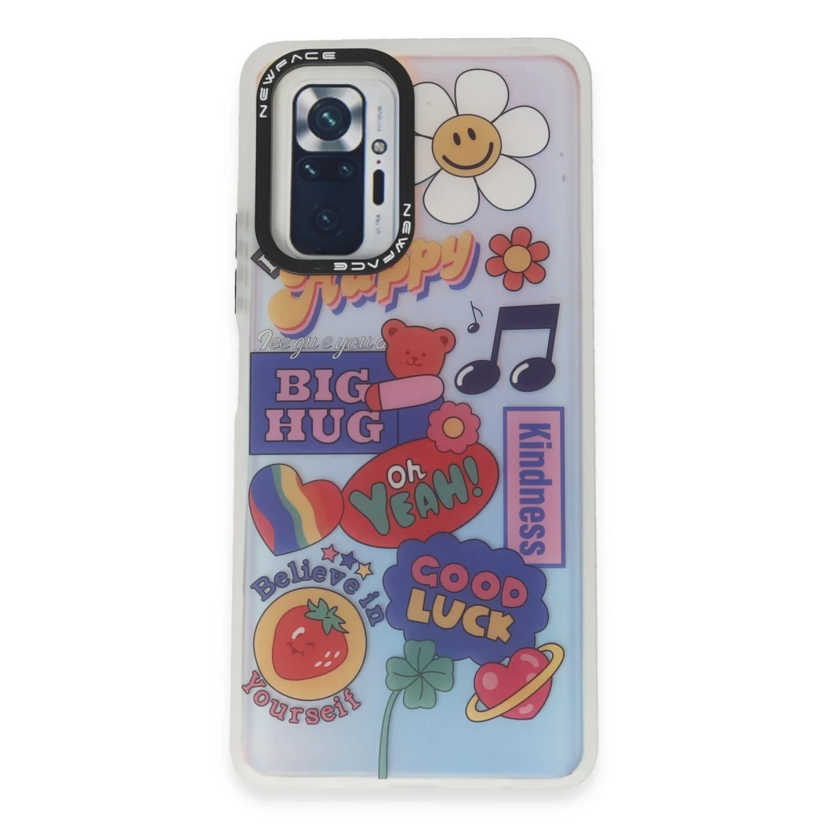 Newface Xiaomi Redmi Note 10 Pro Kılıf Estoril Desenli Kapak - Estoril - 15