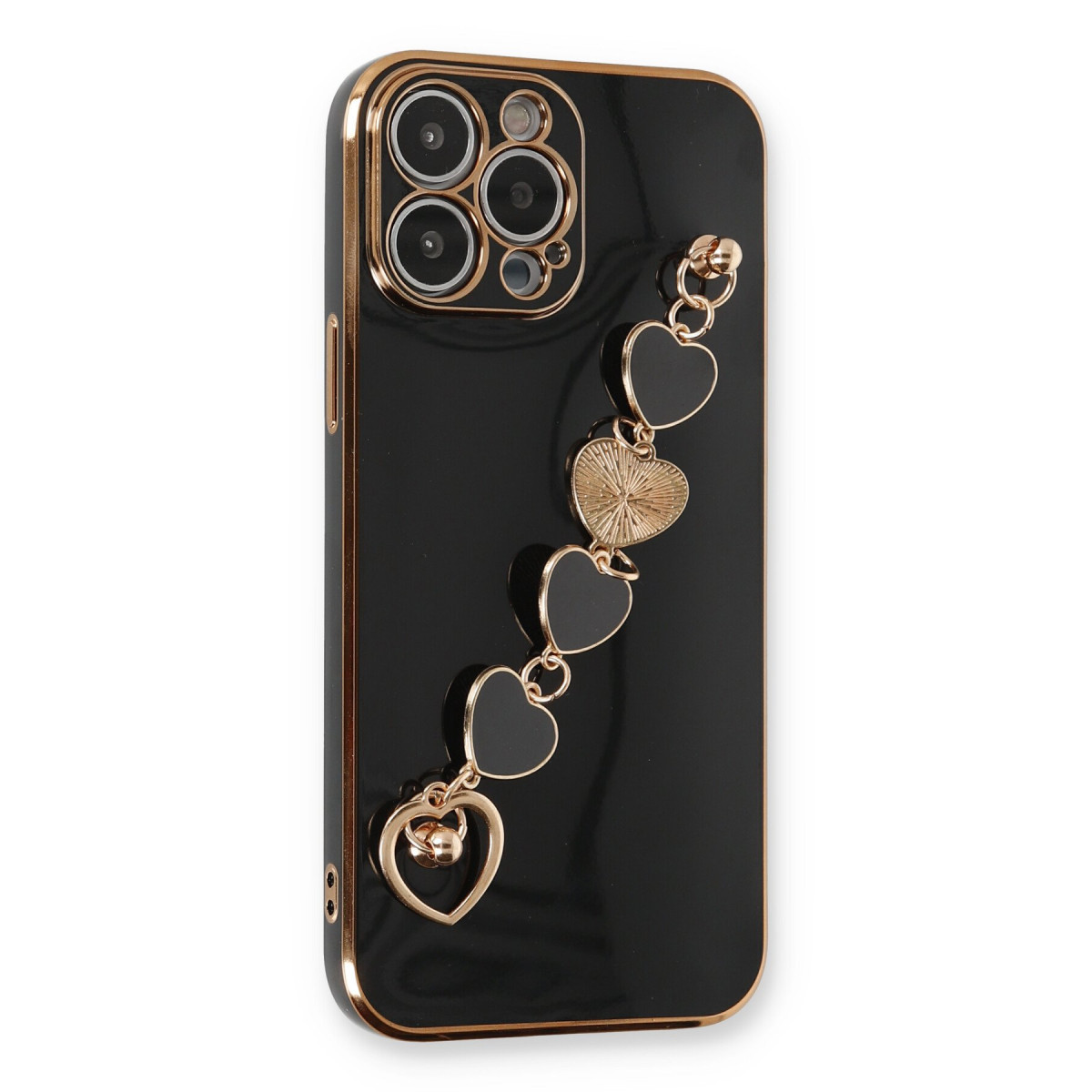 Newface Apple iPhone 14 Pro Kılıf Esila Silikon - Siyah — görsel 7