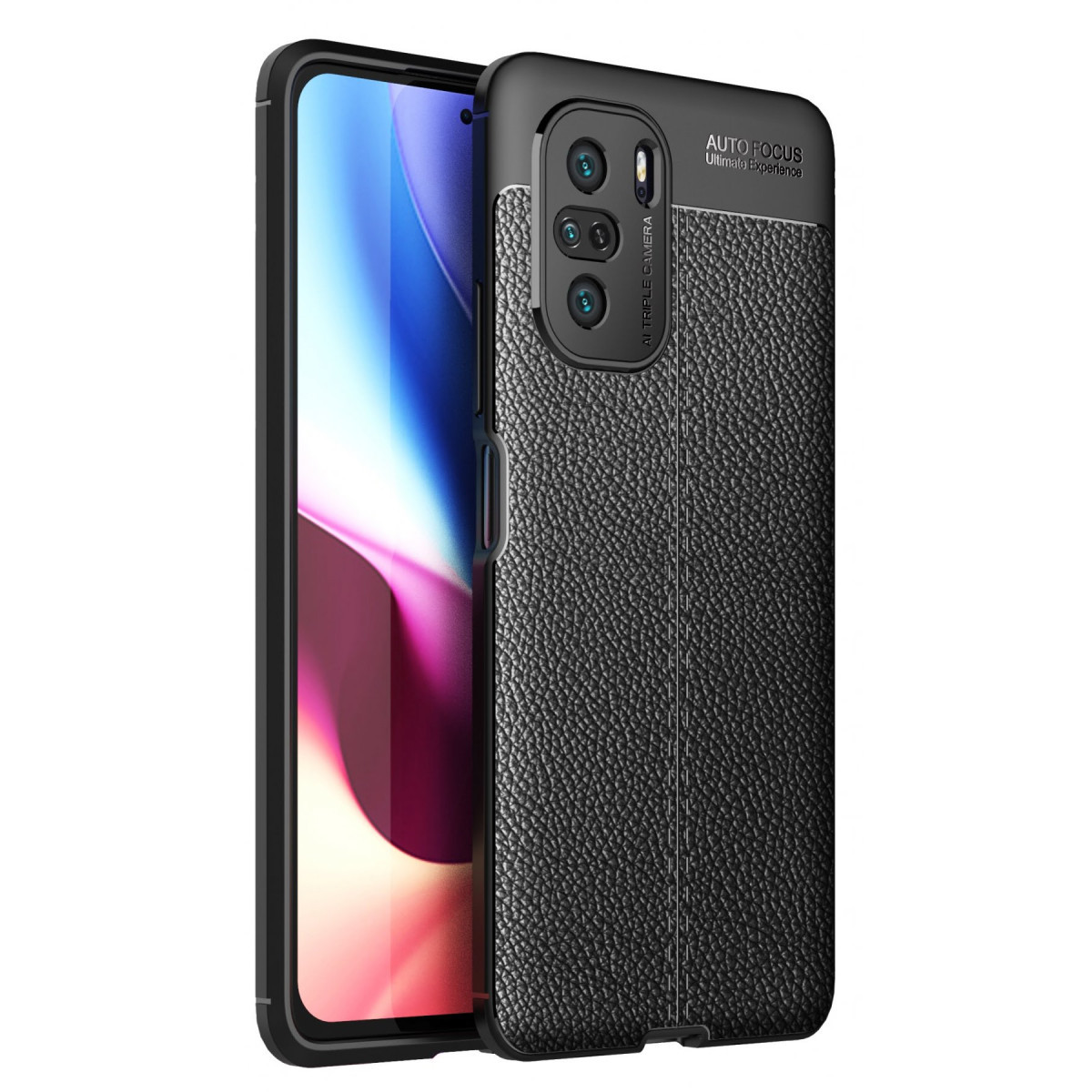 Newface Xiaomi Poco F3 Kılıf Auto Focus Kapak - Siyah — görsel 7