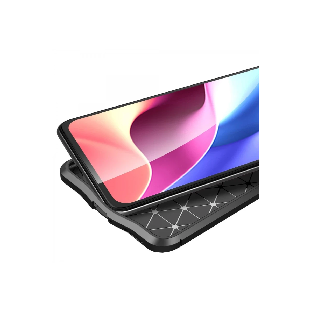 Newface Xiaomi Poco F3 Kılıf Auto Focus Kapak - Siyah — görsel 6