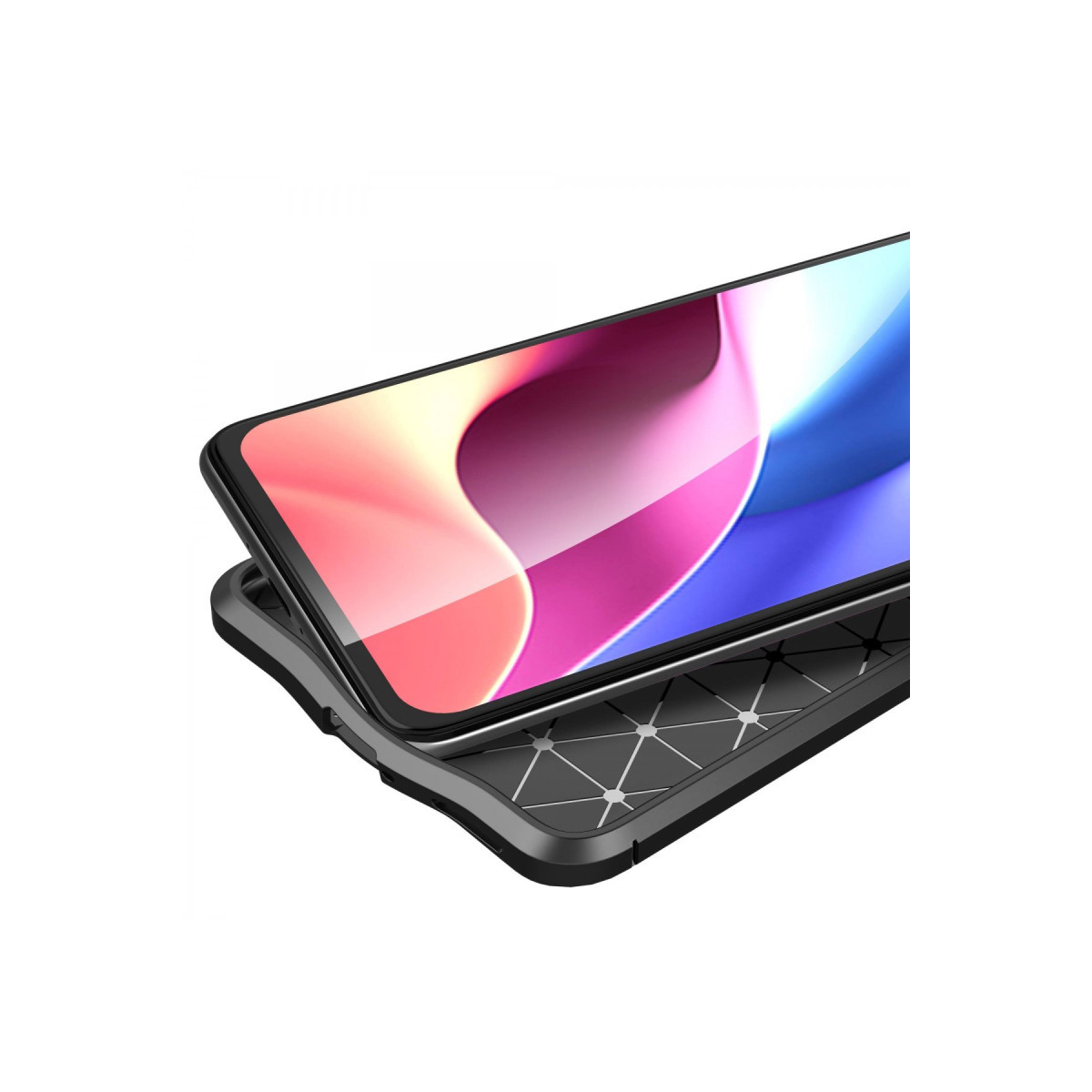 Newface Xiaomi Poco F3 Kılıf Auto Focus Kapak - Siyah — görsel 9