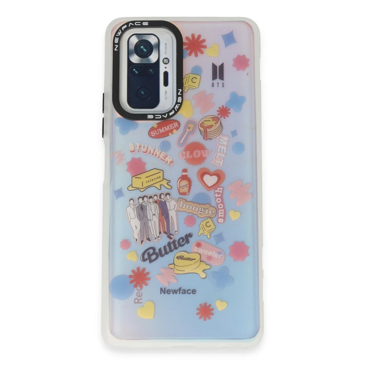 Newface Xiaomi Redmi Note 10 Pro Kılıf Estoril Desenli Kapak - Estoril - 16