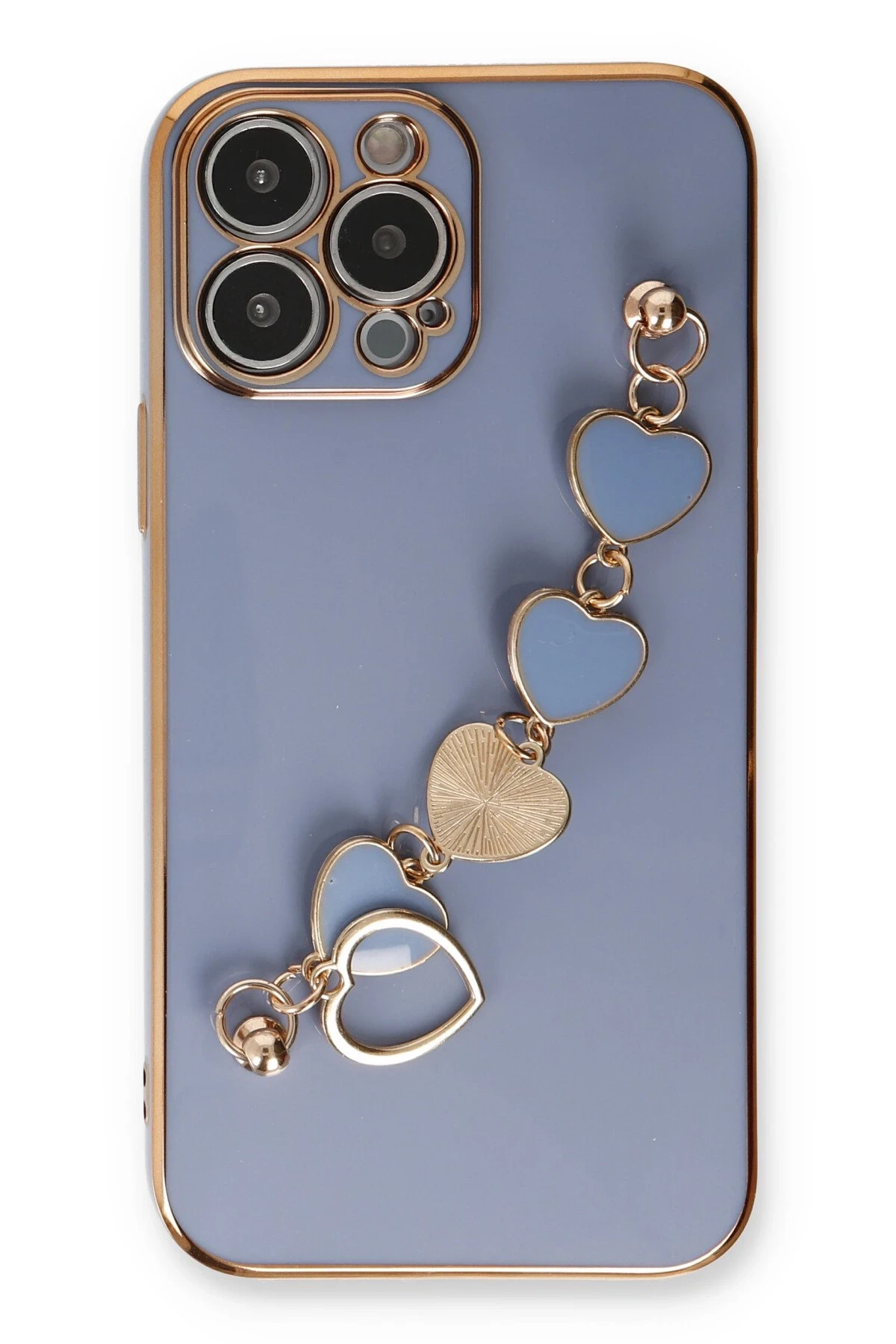 Newface iPhone 14 Pro Max Kılıf Esila Silikon - Gri