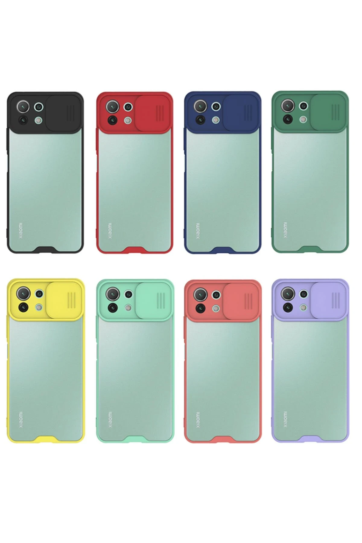 Newface Xiaomi Mİ 11 Lite Kılıf Platin Kamera Koruma Silikon - Açık Yeşil — görsel 2