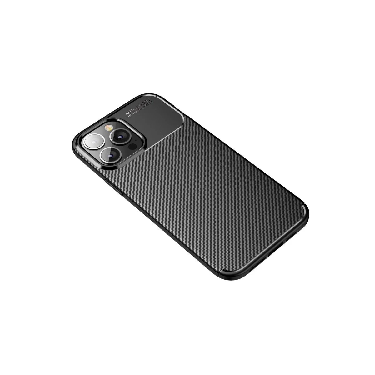 Newface Apple iPhone 15 Pro Max Kılıf Auto Focus Karbon Kapak - Siyah — görsel 5