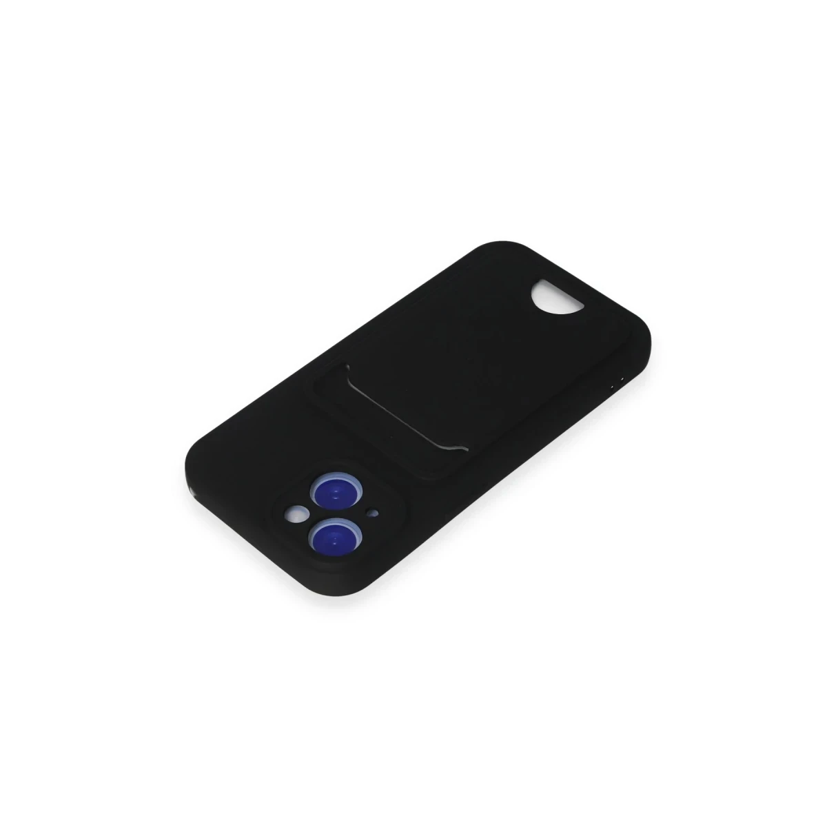 Newface Apple iPhone 15 Kılıf Kelvin Kartvizitli Silikon - Siyah — görsel 7