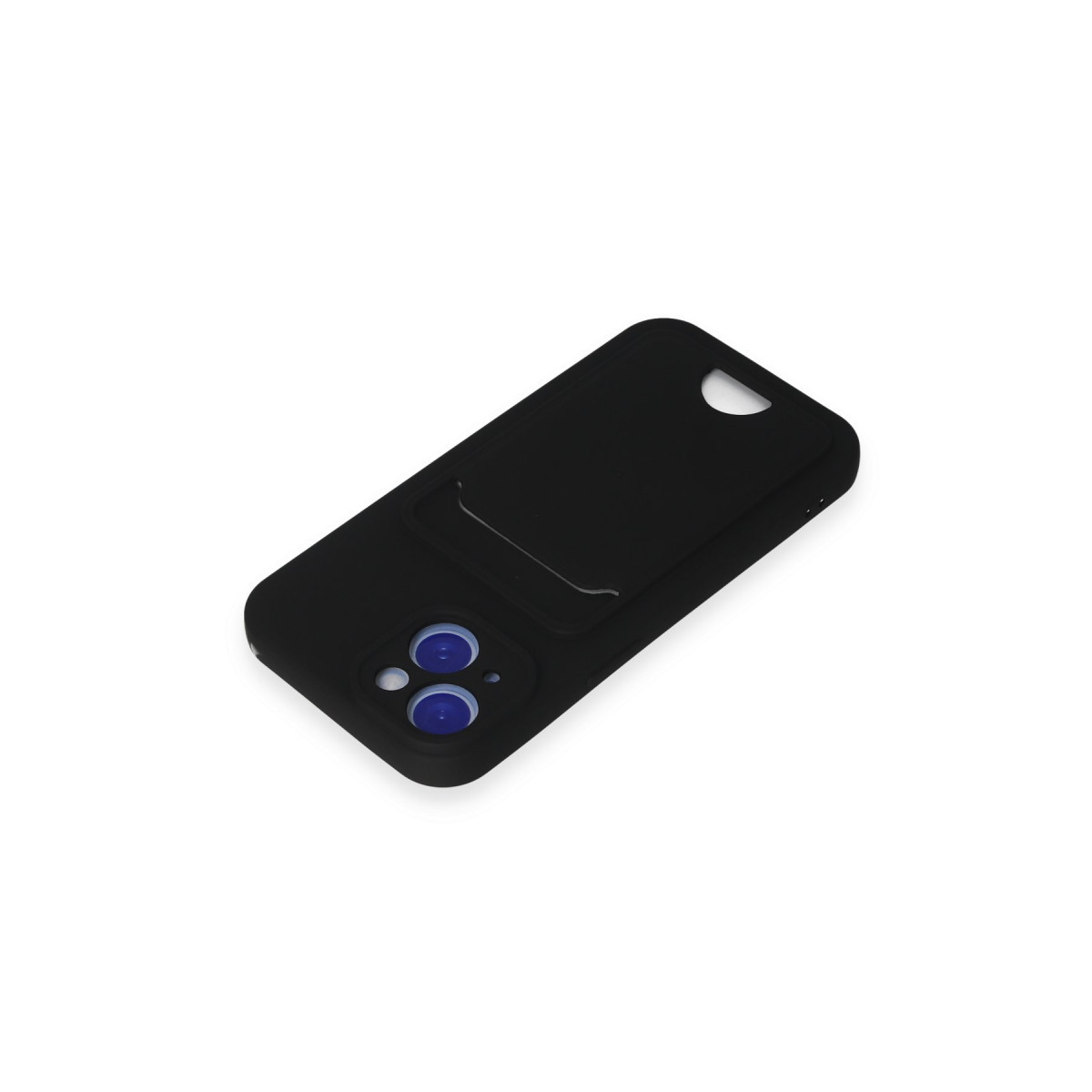 Newface Apple iPhone 15 Kılıf Kelvin Kartvizitli Silikon - Siyah — görsel 11