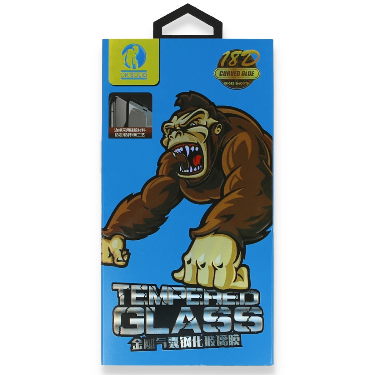 Newface Apple iPhone 6 Plus 18D Cam Ekran Koruyucu - Siyah — görsel 6
