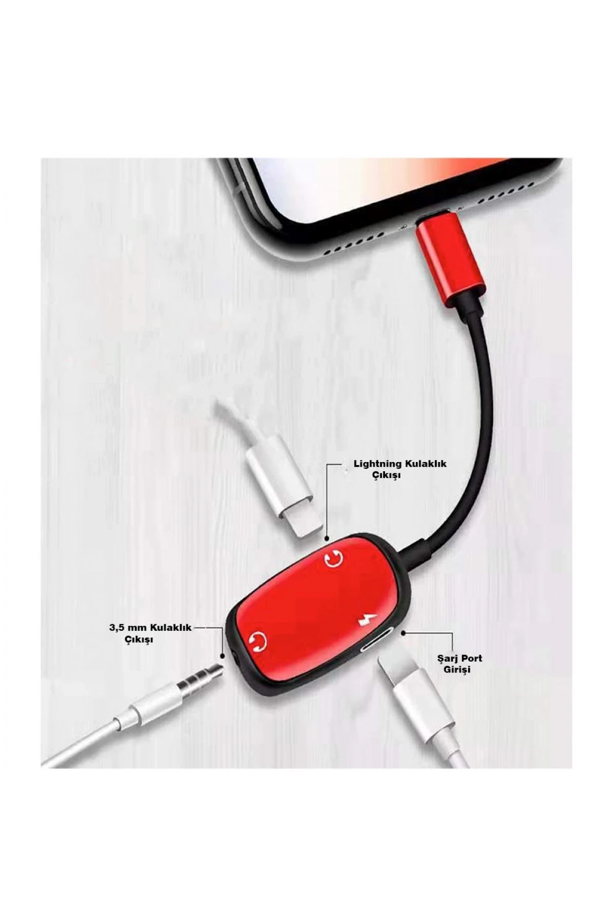 Newface Lightning Triple Switch - Siyah — görsel 2