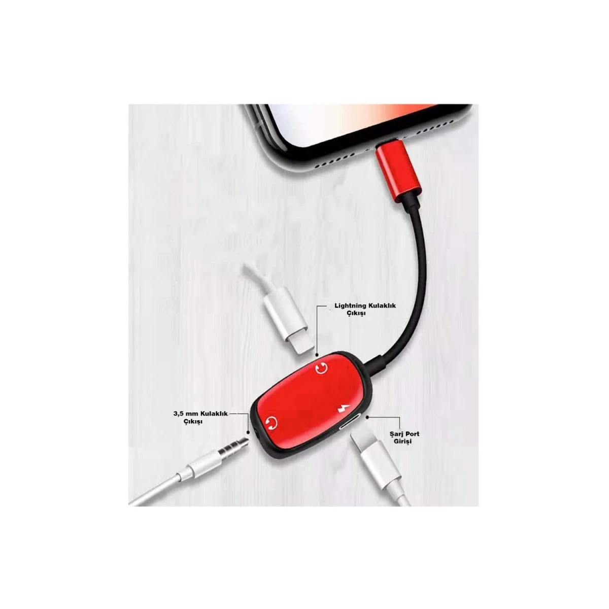 Newface Lightning Triple Switch - Siyah — görsel 4