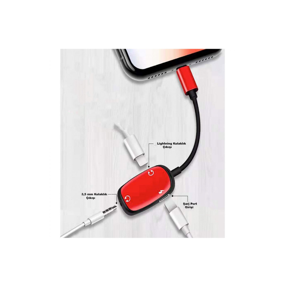 Newface Lightning Triple Switch - Siyah — görsel 6