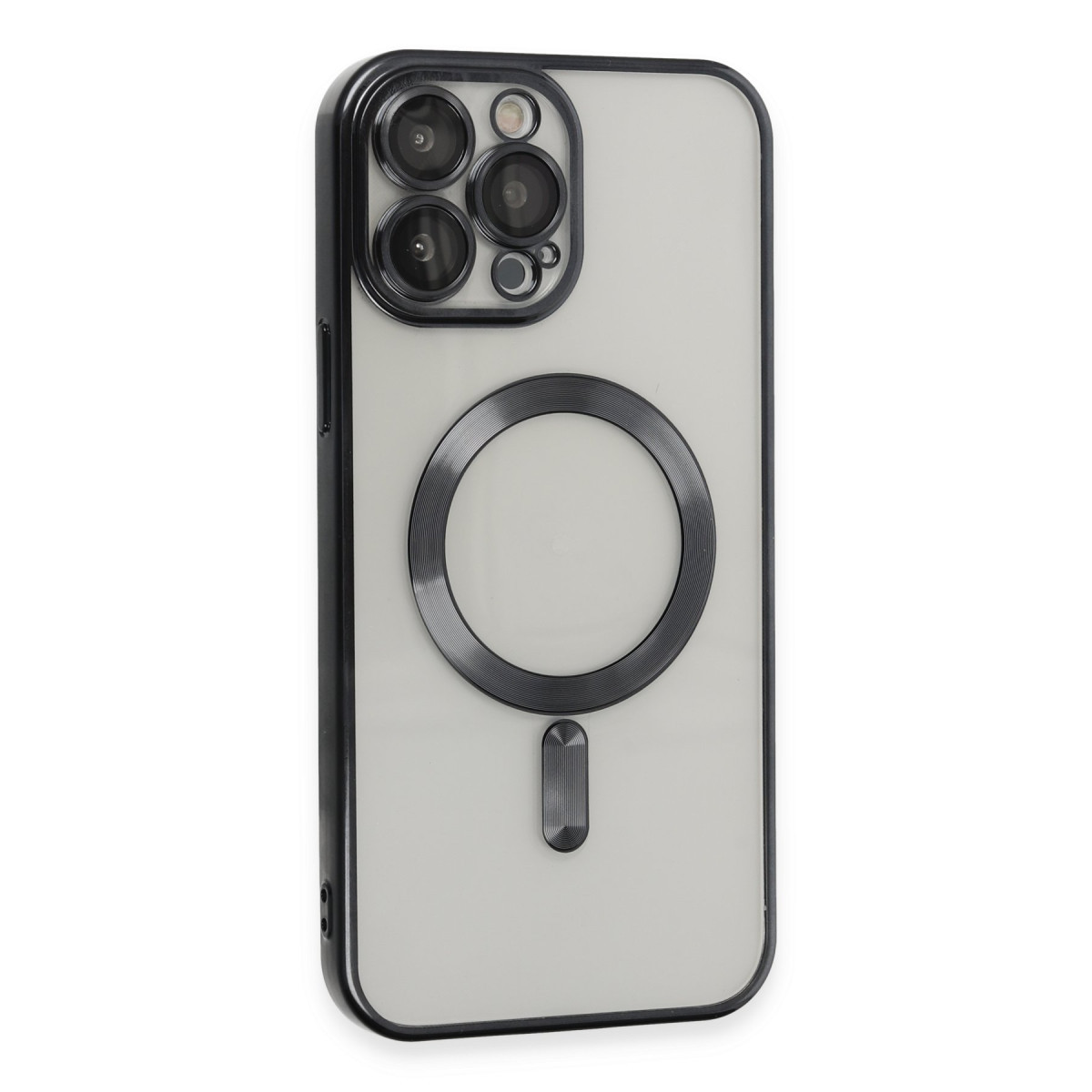 Newface Apple iPhone 15 Pro Kılıf Kross Magneticsafe Kapak - Siyah — görsel 12