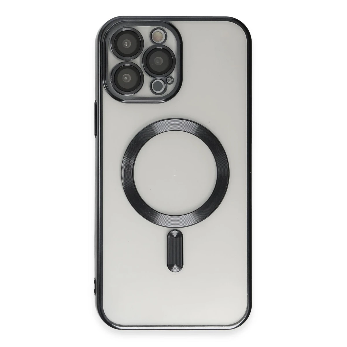 Newface Apple iPhone 15 Pro Kılıf Kross Magneticsafe Kapak - Siyah — görsel 8