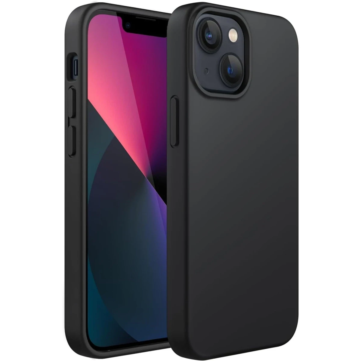 Newface Apple iPhone 14 Plus Kılıf First Silikon - Siyah — görsel 2