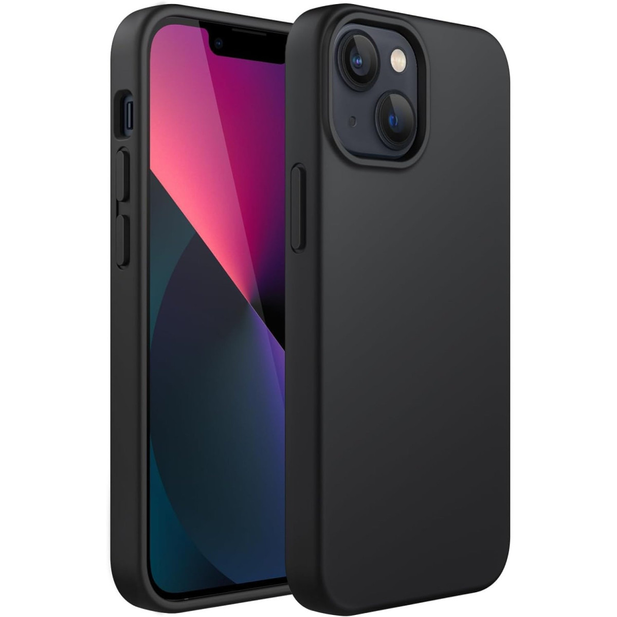 Newface Apple iPhone 14 Plus Kılıf First Silikon - Siyah — görsel 3