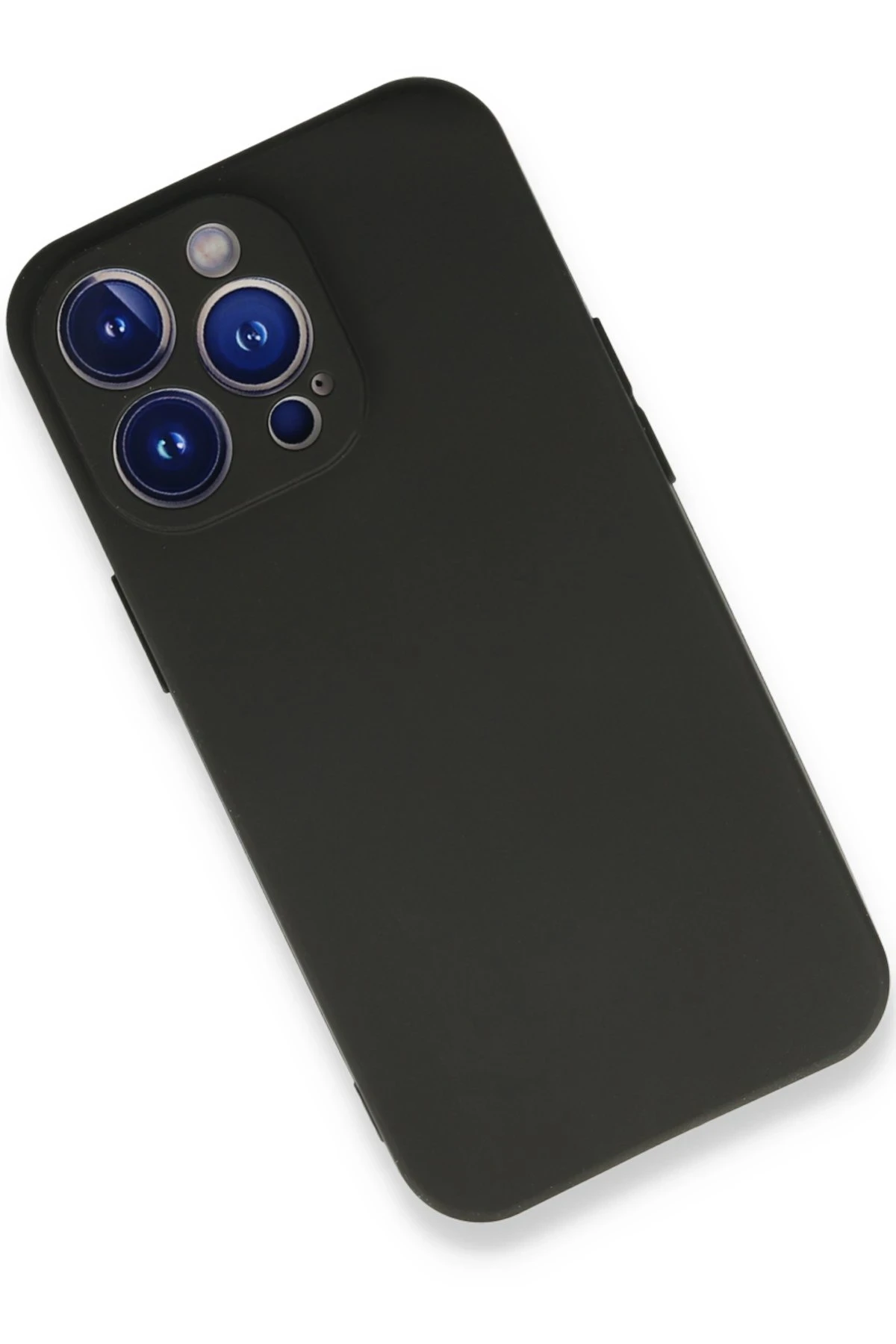Newface iPhone 14 Pro Max Kılıf First Silikon - Siyah