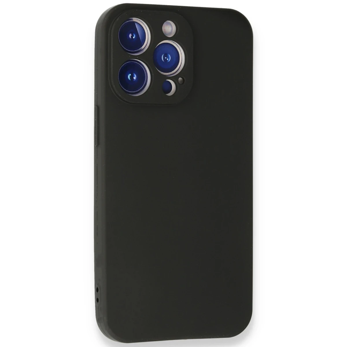 Newface Apple iPhone 14 Pro Max Kılıf First Silikon - Siyah — görsel 6