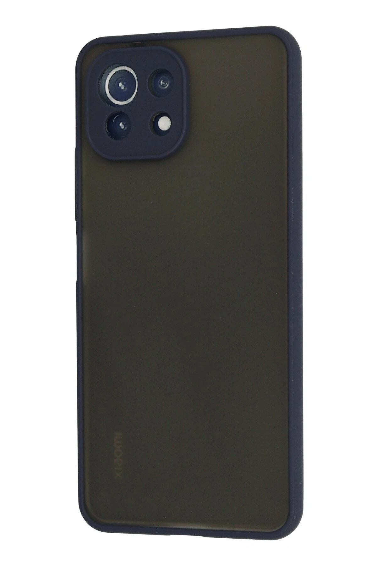 Newface Xiaomi Mİ 11 Lite Kılıf Montreal Silikon Kapak - Lacivert