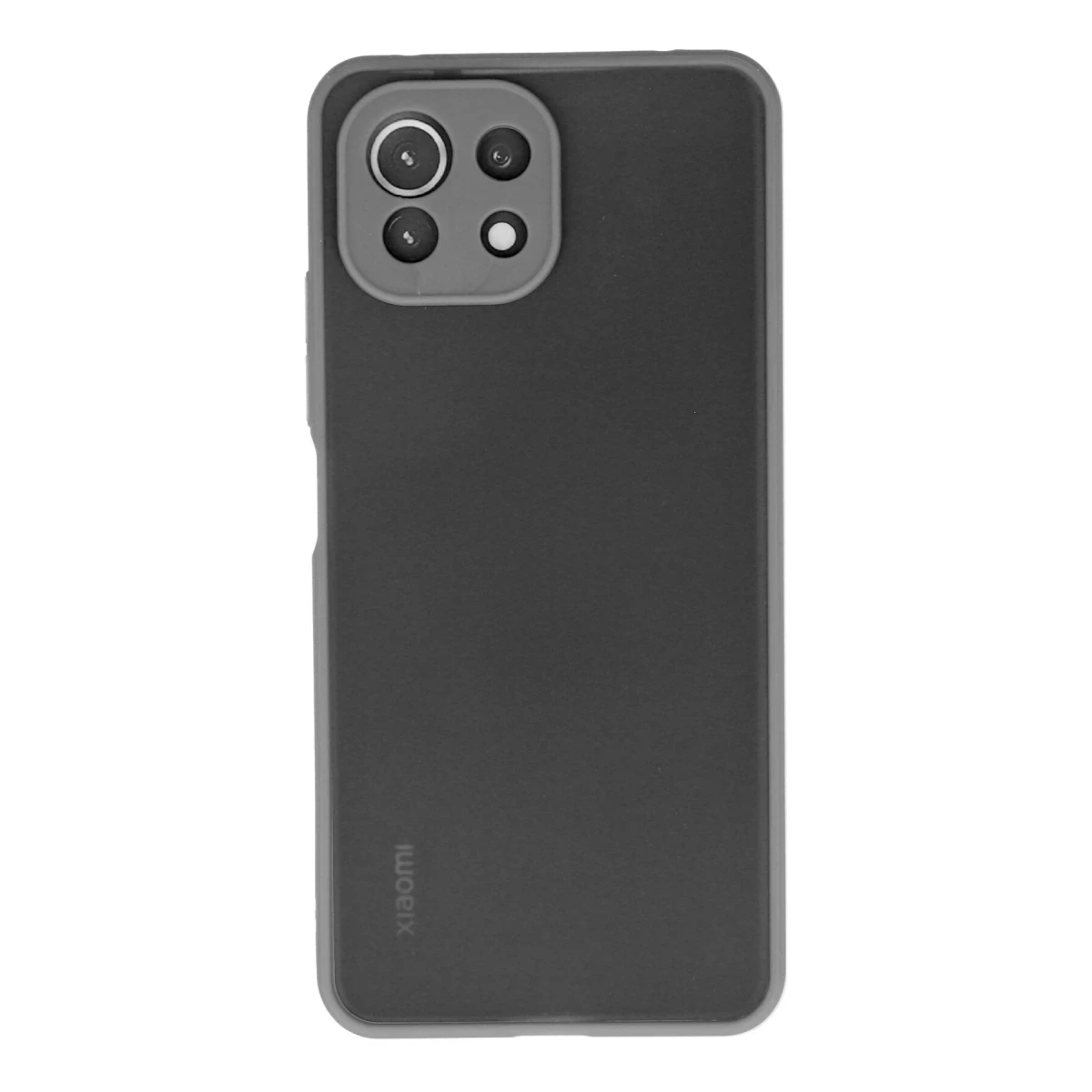 Newface Xiaomi Mİ 11 Lite Kılıf Montreal Silikon Kapak - Gri
