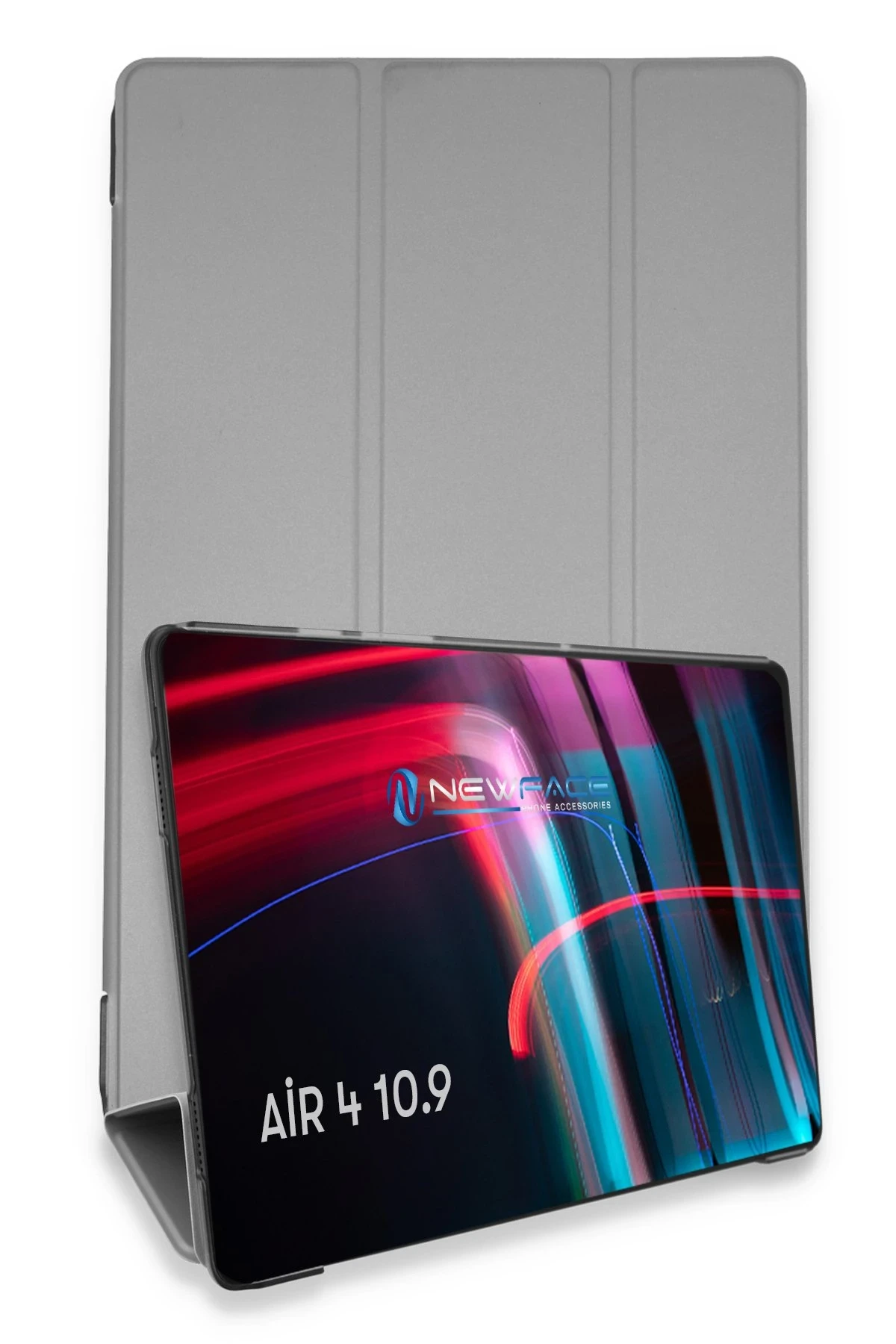 Newface Apple iPad Pro 11 (2021) Kılıf Tablet Smart Kılıf - Gri