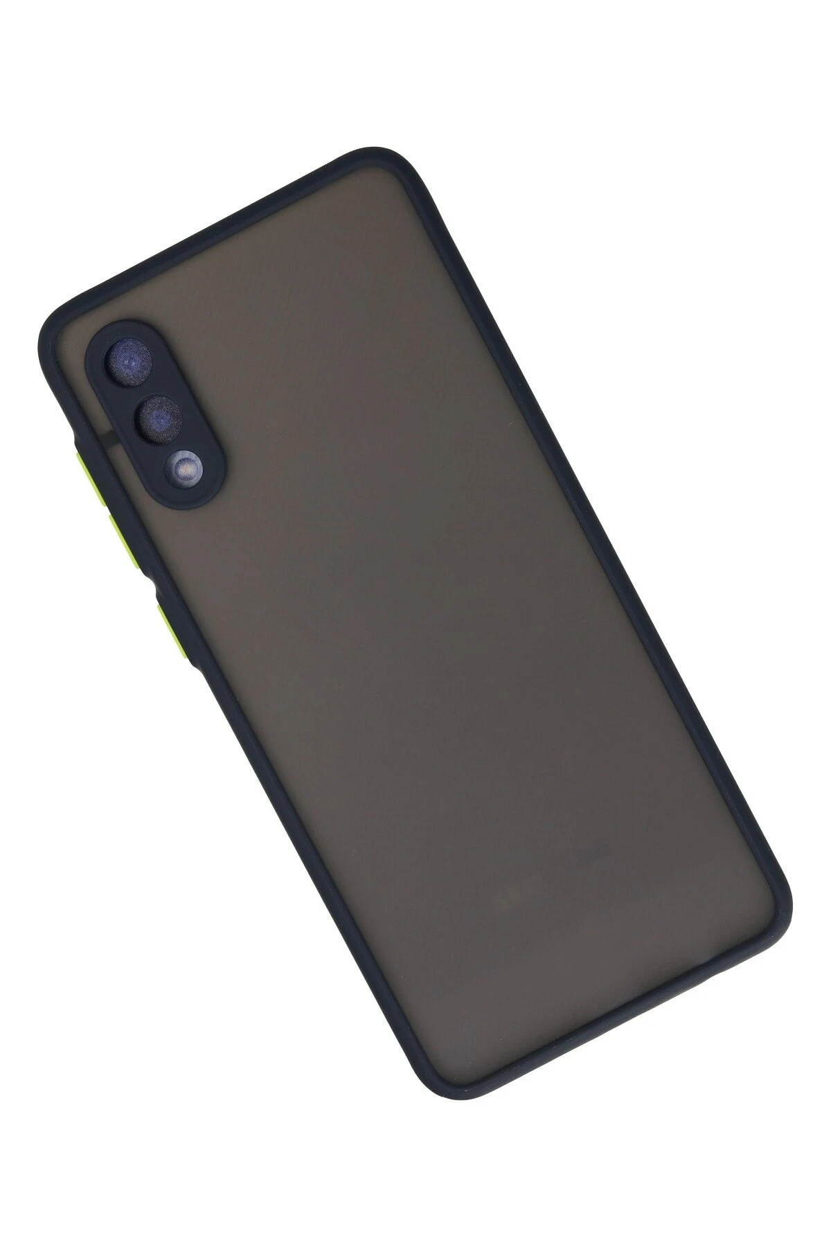 Newface Samsung Galaxy A02 Kılıf Montreal Silikon Kapak - Lacivert