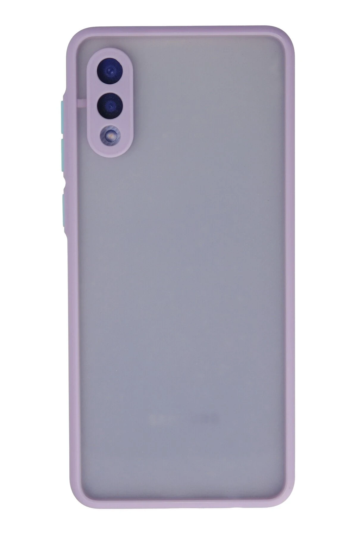 Newface Samsung Galaxy A02 Kılıf Montreal Silikon Kapak - Mor