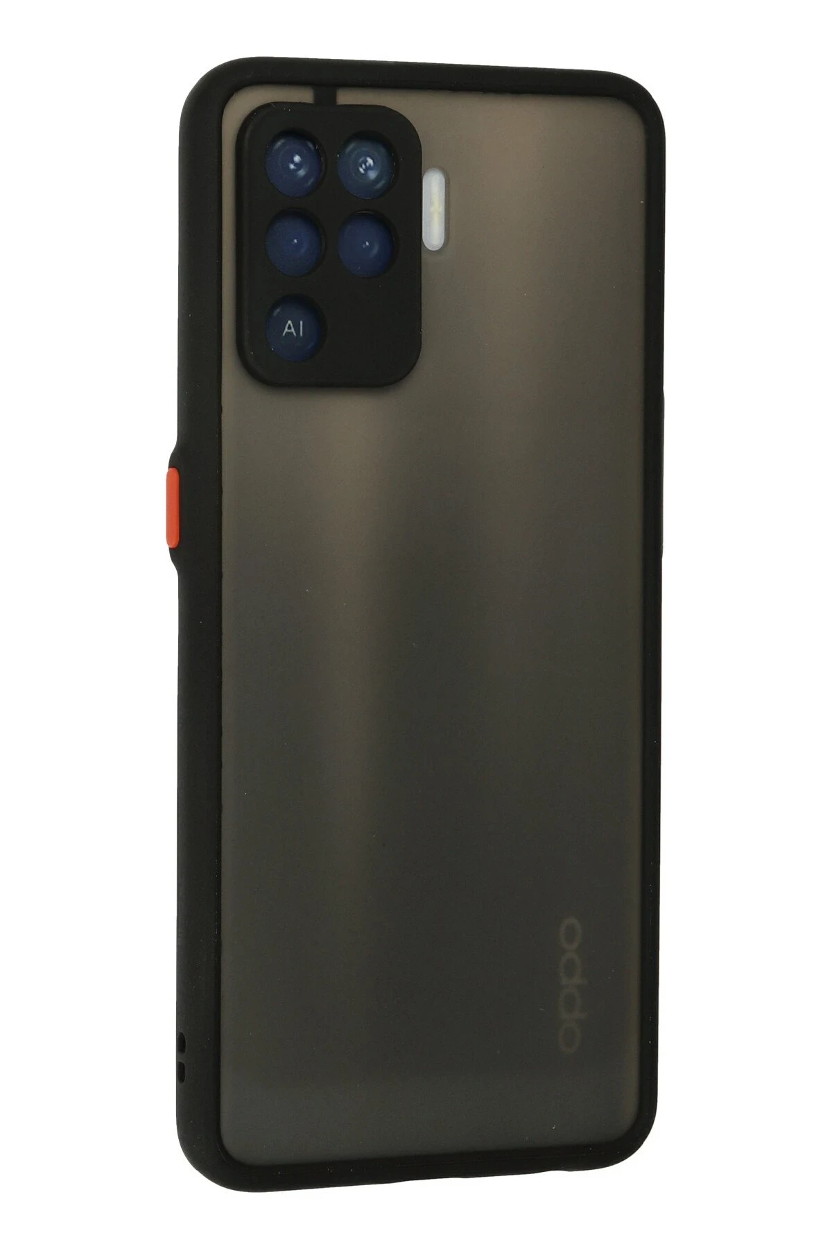 Newface Oppo Reno 5 Lite Kılıf Montreal Silikon Kapak - Siyah — görsel 3